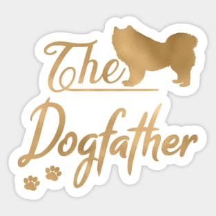 The Samoyed Dogfather Sticker